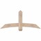 Ekena Millwork Bellingham Smooth Timber Gable Bracket, Douglas Fir, 60"W x 27"H x 3 1/2"D x 5 1/2"F, 11/12 Pitch GBW060X27X0406BEL00SDF - alternate 1